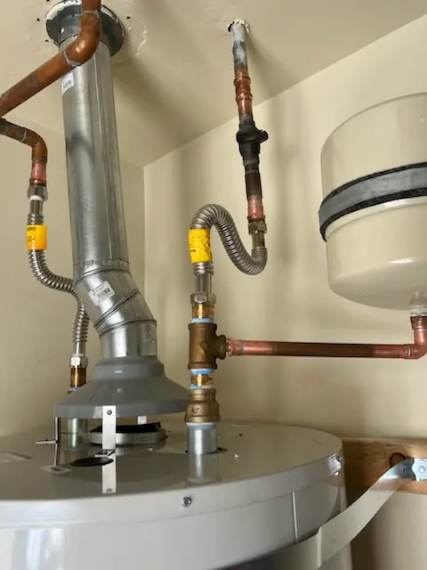 Water heater installation and plumbing repair in Valley View
